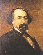 Antonio Cortina Farinos A.C.Lopez de Ayala France oil painting artist